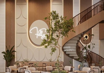 430㎡咖啡廳設(shè)計(jì)
