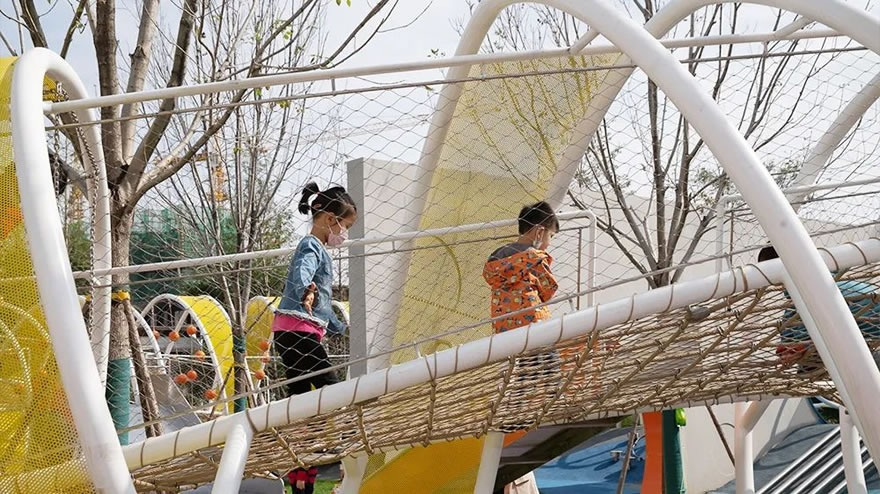 石家莊融創(chuàng)未來中心幼兒園景觀項目 _ 張?zhí)凭坝^ _ 中國河北石家莊 (5)