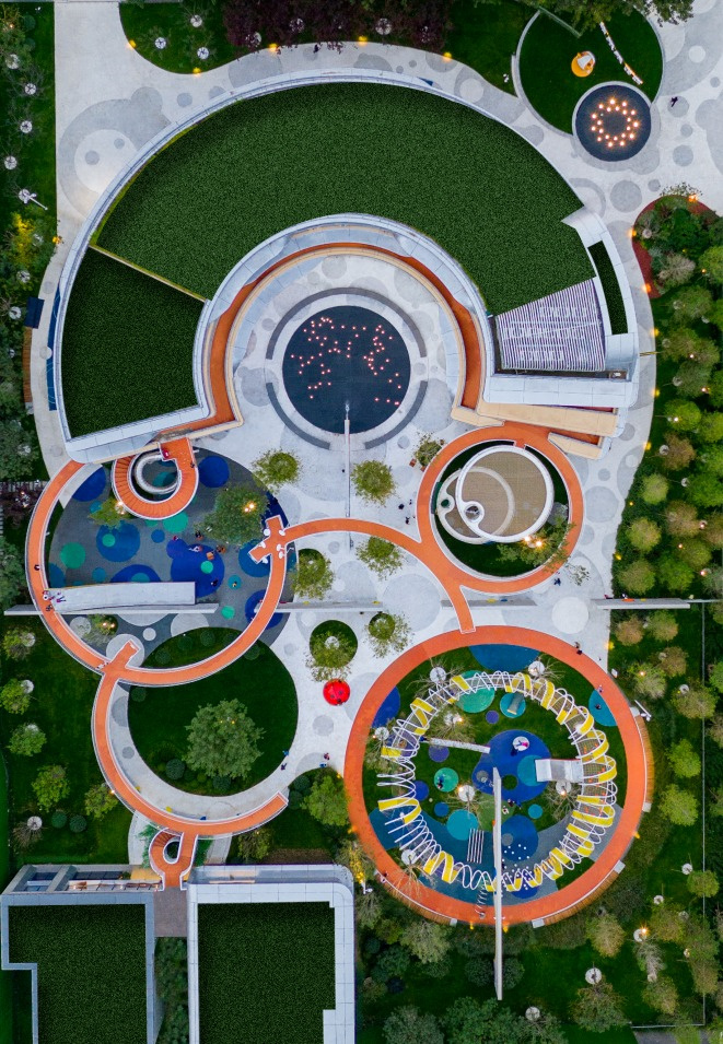 石家莊融創(chuàng)未來中心幼兒園景觀項目 _ 張?zhí)凭坝^ _ 中國河北石家莊 (8)